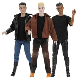 33cm Height Doll Full Set Male Doll with Clothes Suit Dress Up Toy