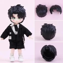 OB11 GSC Doll Hair Replacement Head Shell Hairstyle Japanese and Korean Hair Color Parts for Obitsu11 1/12 BJD Doll Accessories