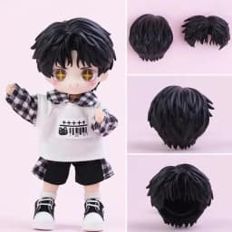 OB11 GSC Doll Hair Replacement Head Shell Hairstyle Japanese and Korean Hair Color Parts for Obitsu11 1/12 BJD Doll Accessories