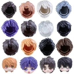 OB11 GSC Doll Hair Replacement Head Shell Hairstyle Japanese and Korean Hair Color Parts for Obitsu11 1/12 BJD Doll Accessories