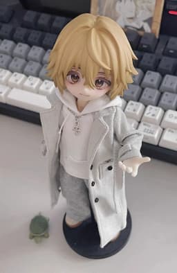 French Style Overcoat For 1/12 SNAIL SHELL romankey figure figma shf TBL ANT Mecha Girl Azone 1/12 picco neemo Doll Clothes