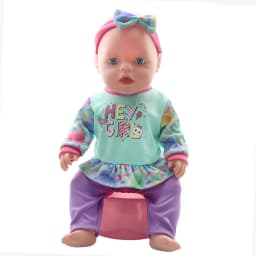 43CM and 18 Inch Doll Fashionable Jumpsuit Set, Suitable for Daily Fashionable Dressing of Dolls, Jumpsuit Set for 43CM Dolls