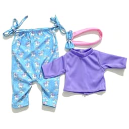 43CM and 18 Inch Doll Fashionable Jumpsuit Set, Suitable for Daily Fashionable Dressing of Dolls, Jumpsuit Set for 43CM Dolls