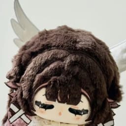 20cm Anime Game Genshin Impact Damselette Columbina Kawaii Cosplay Soft Cotton Doll Body Cartoon Diy Dress Up Toy Figures Gifts