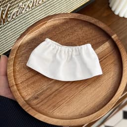 Sweet Summer Doll Clothes Lace Trim Pleated Skirt Fit Zsiga Cotton Doll Mini Doll Dress Up Outfit Photography Accessories
