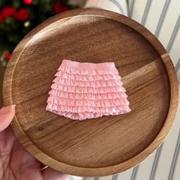 Sweet Summer Doll Clothes Lace Trim Pleated Skirt Fit Zsiga Cotton Doll Mini Doll Dress Up Outfit Photography Accessories