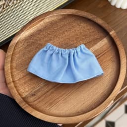 Sweet Summer Doll Clothes Lace Trim Pleated Skirt Fit Zsiga Cotton Doll Mini Doll Dress Up Outfit Photography Accessories