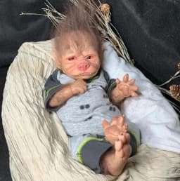 NPK 19 Inches Reborn Robbie Unpainted Unassembled Unfinished Doll Parts DIY Blank Reborn Doll Kit