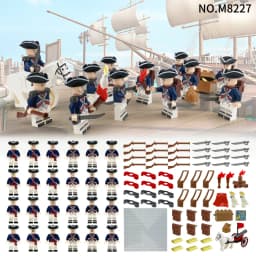 Children's Building Blocks Toy Mini Figure Humanoid Dolls Cartoon Character Birthday Gift Educational Playset for Kids