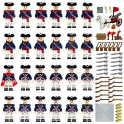 Children's Building Blocks Toy Mini Figure Humanoid Dolls Cartoon Character Birthday Gift Educational Playset for Kids