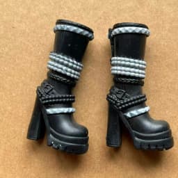 Colorful 1/6 Licca Doll Shoes for Female Dolls Blue White Green Purple Red Boots Decorative Doll Parts Accessories