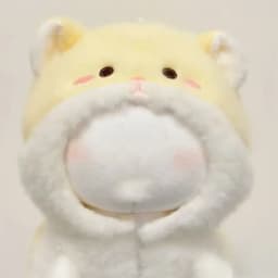 10cm Doll Clothes Cartoon Hamster Yellow Doll Jumpsuits Set Changing Dress Game Cosplay Miniature Pajamas Cotton Stuffed Doll