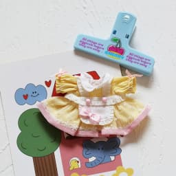 High Quality Handmade Lovely Clothes Cute Lolita Dolls Clothes 5 Colors Princess Dress For 10cm Cotton