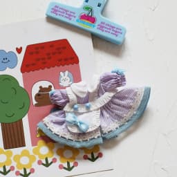 High Quality Handmade Lovely Clothes Cute Lolita Dolls Clothes 5 Colors Princess Dress For 10cm Cotton