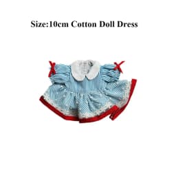 High Quality Handmade Lovely Clothes Cute Lolita Dolls Clothes 5 Colors Princess Dress For 10cm Cotton