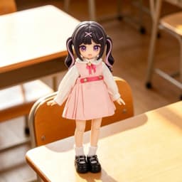 OB11 Academy Style Suit 1/12 BJD YMY Kindergarten Dress Two-Piece Set Freestyle Design Doll Clothes Multiple Colors Optional