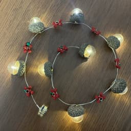 27 Styles Miniature Lights for Dollhouse: Christmas Bells, Ghost Lanterns & Flower Lamps - 1:12 Scale BJD Room Decor