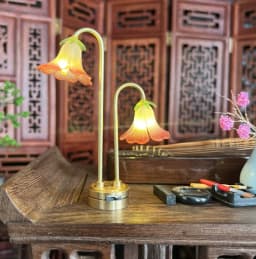 27 Styles Miniature Lights for Dollhouse: Christmas Bells, Ghost Lanterns & Flower Lamps - 1:12 Scale BJD Room Decor