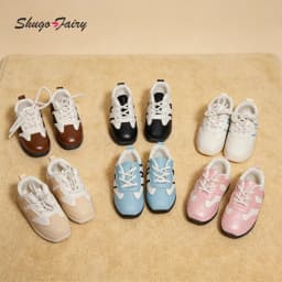 Shuga Fairy Bjd Shoes 1/4 Toy Flat Sport Shoes Adjustable Shoelace 6 Colors WX4-427 Ball Jointed Doll Accessories