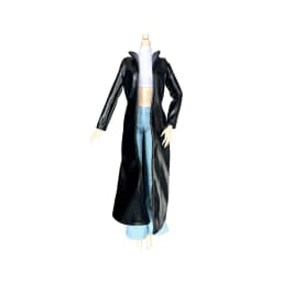 OL Style PU Leather Blazer Coat Suit for 1/6 30cm FR Babi Supermodel Doll
