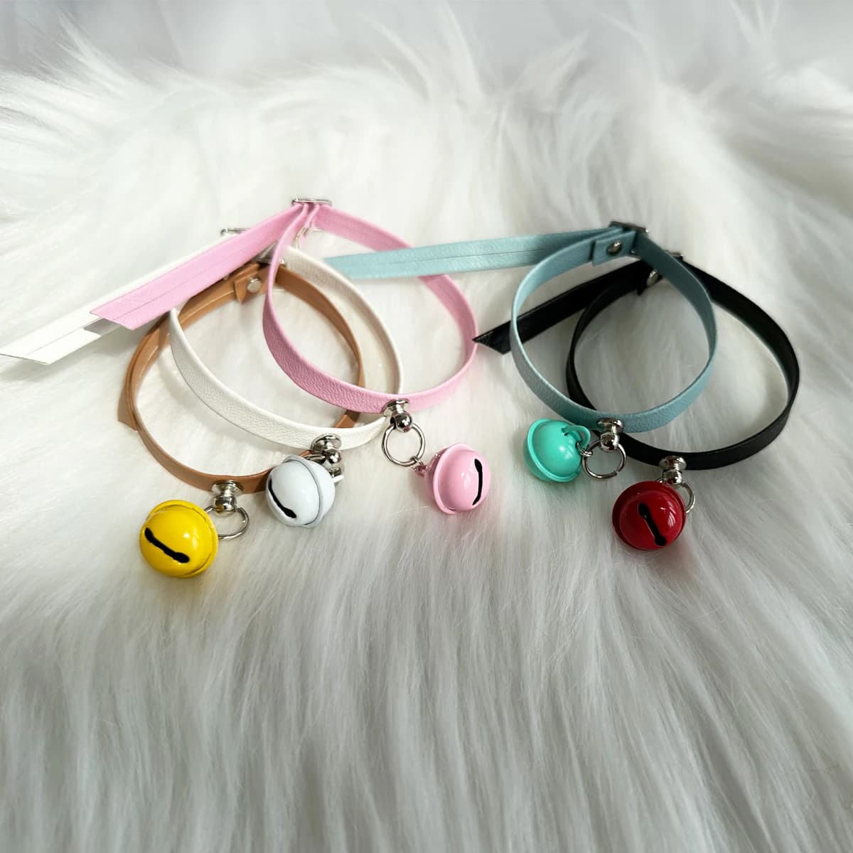 10cm Cotton Doll Accessories 17cm Labubu 20cm Cotton Doll Bell Necklace Accessories Lovely Girl Gift