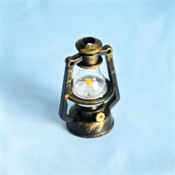 5PCS 1:12 1:6 Scale Miniature Oil Lamp Dollhouse Accessories Mini Lantern Doll House Decor Scene Ornaments Pretend Play
