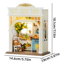 DIY Wooden Miniature Doll House Model Kits 3D Puzzle Dollhouse With Furniture for Friends Birthday Gifts Home Decoration Crafts