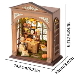 DIY Wooden Miniature Doll House Model Kits 3D Puzzle Dollhouse With Furniture for Friends Birthday Gifts Home Decoration Crafts