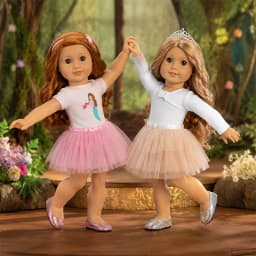 Cute dance costume suit For American 18 Inch Girl Doll Clothes & 43 CM Born Baby Items & Our Generation & 42 cm Nenuco