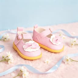 Cute 14" American Doll Clothes 4 Styles Pink Purple Princess Outfits + 3 Pairs 5CM Bow Shoes For 30-35cm Girl Nancy Girl Dolls