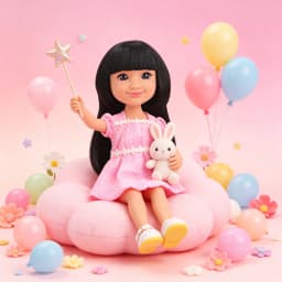 Cute 14" American Doll Clothes 4 Styles Pink Purple Princess Outfits + 3 Pairs 5CM Bow Shoes For 30-35cm Girl Nancy Girl Dolls