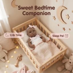 NPK 12 Inch Girl Doll Full Vinyl Body Bath Toy Simulation Play Doll for Birthday Gift Clearance Sale