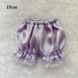 New Fashion Cotton Doll Pants Casual Wears DIY Accessories Shiny Shorts Clothes Lace Leggings Pants 15/20cm Cotton Doll