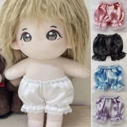 New Fashion Cotton Doll Pants Casual Wears DIY Accessories Shiny Shorts Clothes Lace Leggings Pants 15/20cm Cotton Doll