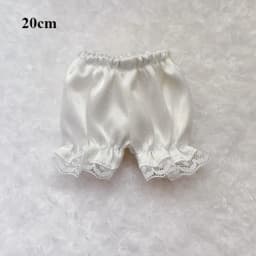 New Fashion Cotton Doll Pants Casual Wears DIY Accessories Shiny Shorts Clothes Lace Leggings Pants 15/20cm Cotton Doll