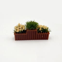1:12 Scale Dollhouse Simulated Flowers 10 Colors Lifelike Flower Fence Decor Miniature Potted Plants Toys Doll House Decor