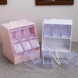 Dollhouse Simulation Candy Display Rack Drawer Cabinet Model Dollhouse Furniture Decoration Mini Supermarket Scene Ornament
