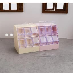 Dollhouse Simulation Candy Display Rack Drawer Cabinet Model Dollhouse Furniture Decoration Mini Supermarket Scene Ornament