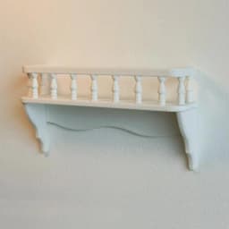 ** 1/5Pcs Micro Model Miniature Building Model Accessories 1: 12 Dollhouse Simulation Wall Mounted Storage Rack Scene Decoration