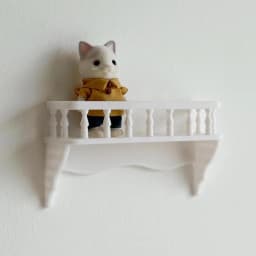 ** 1/5Pcs Micro Model Miniature Building Model Accessories 1: 12 Dollhouse Simulation Wall Mounted Storage Rack Scene Decoration