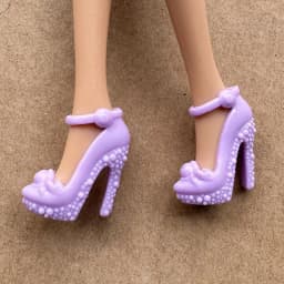 Colorful Assorted Heels 11.5 Inch Female Doll Shoes for 30 Cm Dolls 1/6 Scale Accessory Boots Dolls Shoes Toy