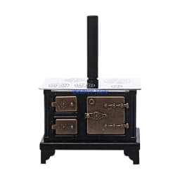 Q0KB Realistic Kitchen Stove Furnishings Set Furniture Play Doll House Decoration