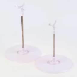 Adjustable Stainless Steel Doll Display Stand, Universal 36/42/48/60cm Support Holder