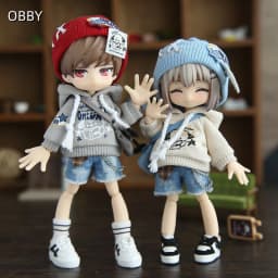For Azone picco neemo Hoodie Clothes Set For Obitsu 11,1/12 GSC,/BJD, Molly, YMY Body11 Doll Accessories