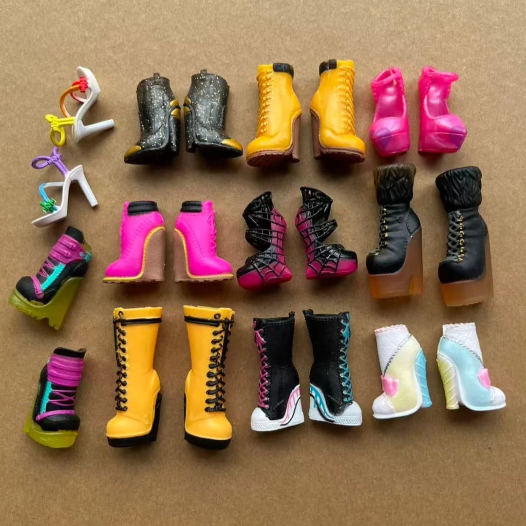 1/6 Scale Doll DIY Dressing Accessories - Sandals Boots Shoes Fashion Sister Personality Toy Parts for Dolls