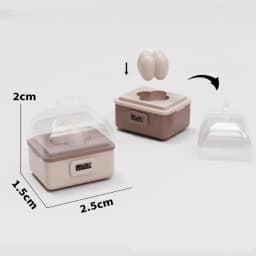 [New] HOT! 1Pcs Realistic Microwave Oven Rice Cooker Egg Boiler Play House Toy 1:12 Dollhouse Kitchen Home Appliances Furniture