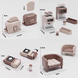 [New] HOT! 1Pcs Realistic Microwave Oven Rice Cooker Egg Boiler Play House Toy 1:12 Dollhouse Kitchen Home Appliances Furniture