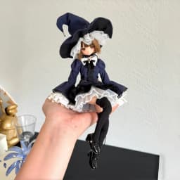 1/6 Doll's Clothes Fit To Azone Blyth Ob22 Ob24 Doll Magic Hat Witch Dress Toys Dress Up Play House Doll Accessories, No Doll