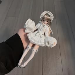 1/6 Doll's Clothes Fit To Azone Blyth Ob22 Ob24 Doll Magic Hat Witch Dress Toys Dress Up Play House Doll Accessories, No Doll