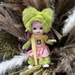 [ZY]1Set 16-17cm Cute Doll Clothes Dolls Outfit Suit Accessories Fashion Style Doll Dress Up (NO Doll)[ZY]